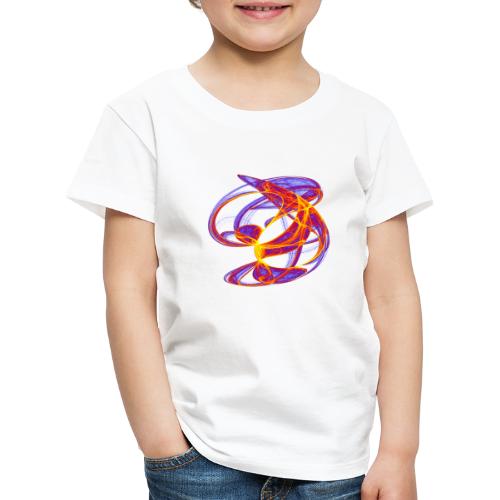 Farbenspiel der Clifford-Bahnen Aquarell 7839bry - Kinder Premium T-Shirt