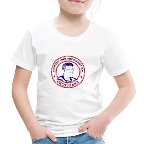 Kreuzfluenzer - Rettungsring Design (weiss) - Kinder Premium T-Shirt