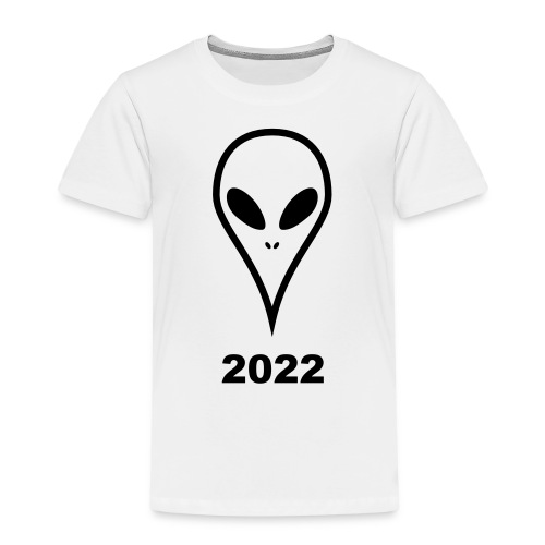 2022 fremtiden - hvad der vil ske? - Børne premium T-shirt