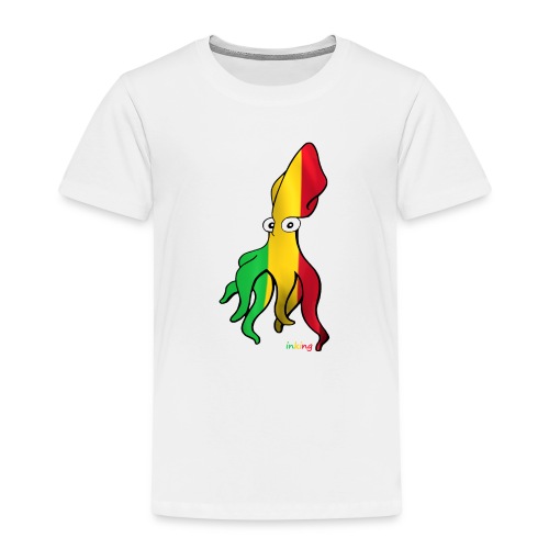 Bio Tshirt Squiddle Rasta LUI - T-shirt Premium Enfant