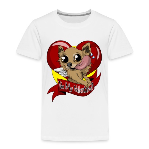 Engla Be my valentine? - Premium-T-shirt barn