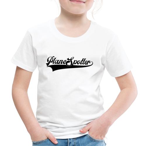 PlaneSpotter Retro - Maglietta Premium per bambini
