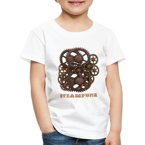Steampunk Zahnräder - Kinder Premium T-Shirt