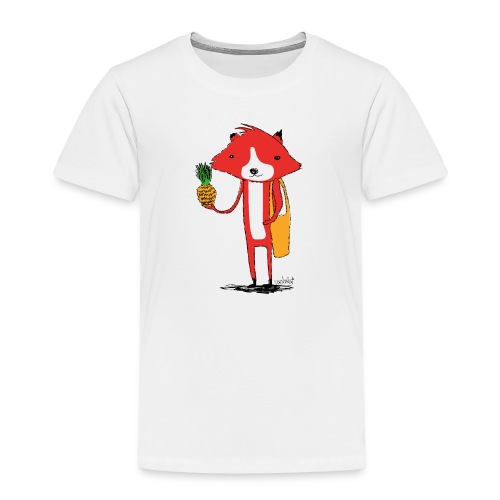 Ananasfüchslein - Kinder Premium T-Shirt
