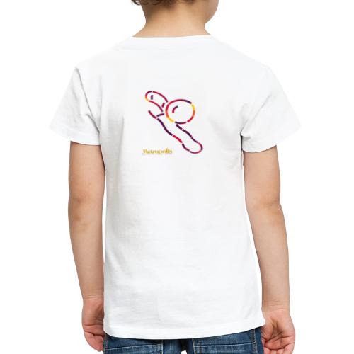 Trombone, rugzijde - Kinderen Premium T-shirt
