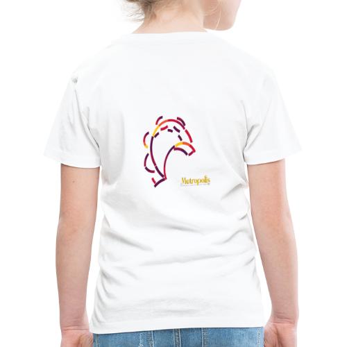 Tambourine, rugzijde - Kinderen Premium T-shirt