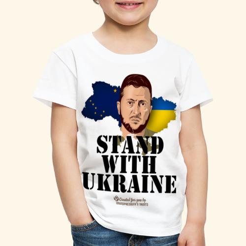 Alaska Ukraine Unterstützer T-Shirt Design - Kinder Premium T-Shirt