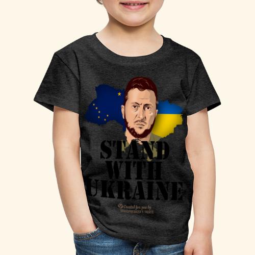 Alaska Ukraine Unterstützer T-Shirt Design - Kinder Premium T-Shirt