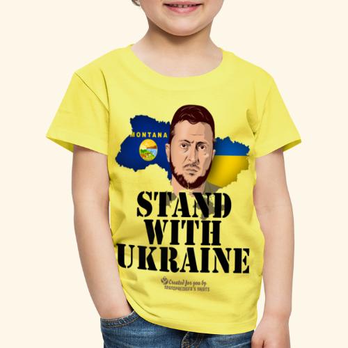 Ukraine Montana Design - Kinder Premium T-Shirt