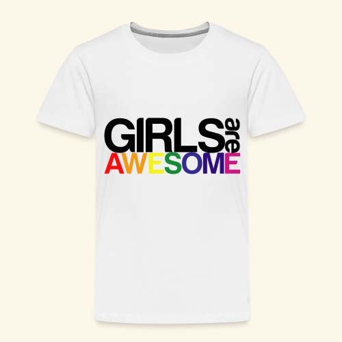 Girls are awesome - Koszulka dziecięca Premium