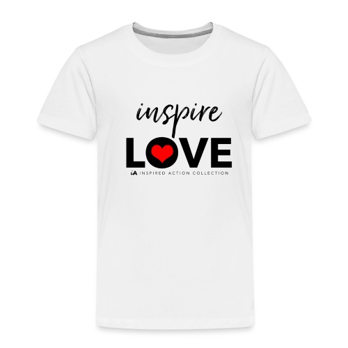 inspire love - Kinderen Premium T-shirt