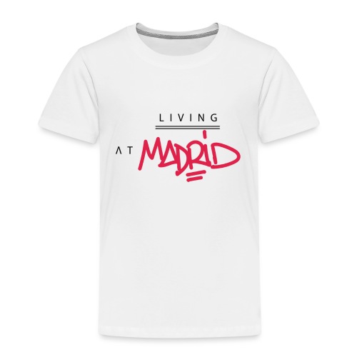 Living @ Madrid Street Letters - T-shirt Premium Enfant
