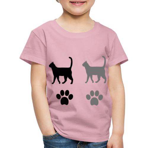 2 chats qui se suivent - T-shirt Premium Enfant