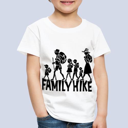 Family Hike design for family teams and more... - Kinderen Premium T-shirt