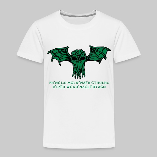 Cthulhu Wings Fhtagn - Kinder Premium T-Shirt