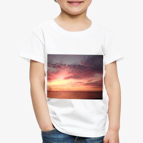 Sonnenuntergang am Meer - Kinder Premium T-Shirt