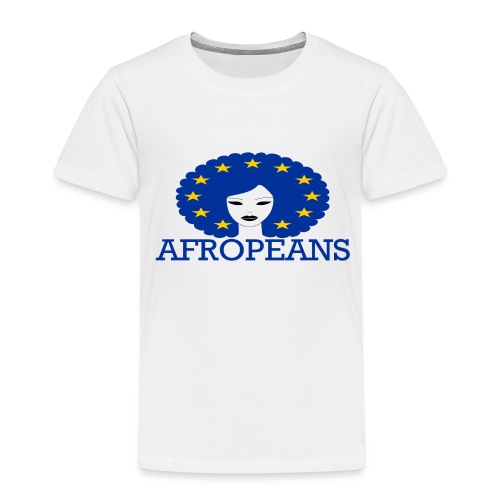 Afropeans Blue - Kinderen Premium T-shirt
