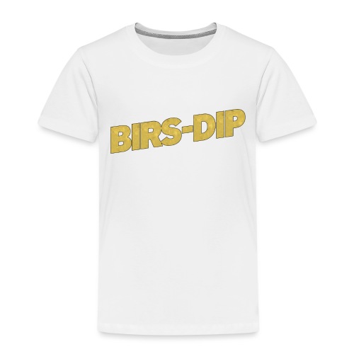 Birs Dip Logo gold outline - Kinder Premium T-Shirt