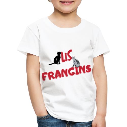 Les Frangins en toutes lettres - T-shirt Premium Enfant
