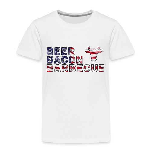 Beer, Bacon und Barbecue (USA) - Kinder Premium T-Shirt