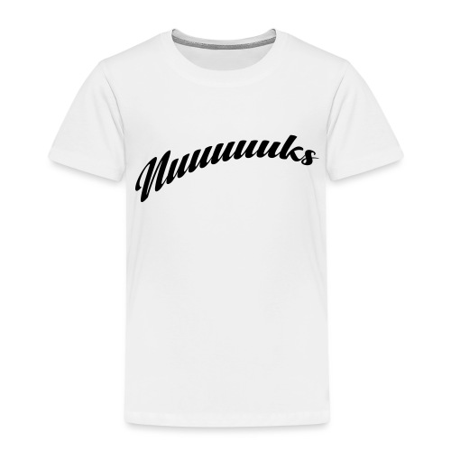 nuuuuks logo - Kinderen Premium T-shirt