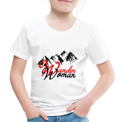 WanderWoman Wandern 2021 - Kinder Premium T-Shirt