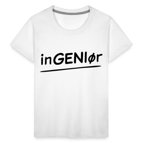 inGENIør - Premium T-skjorte for barn