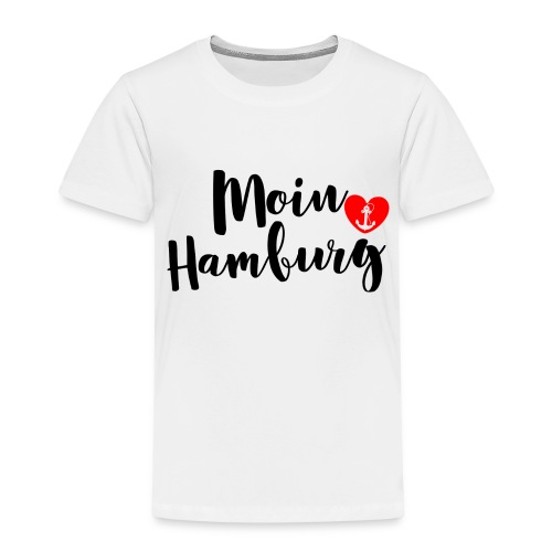Moin Hamburg Anker mit Herz - Kinder Premium T-Shirt