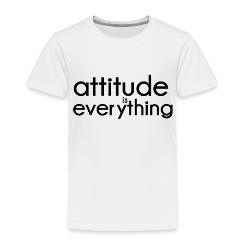 Attitude is everything - Kinderen Premium T-shirt