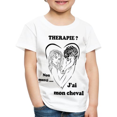 cheval thérapie FC - T-shirt Premium Enfant