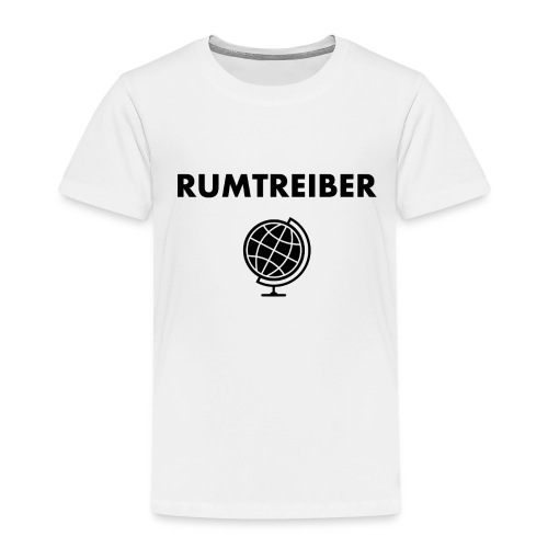 RUMTREIBER MIT GLOBUS - Kinder Premium T-Shirt