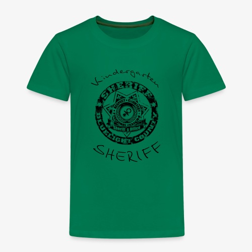 kindergarten sheriff schwarz - Kinder Premium T-Shirt