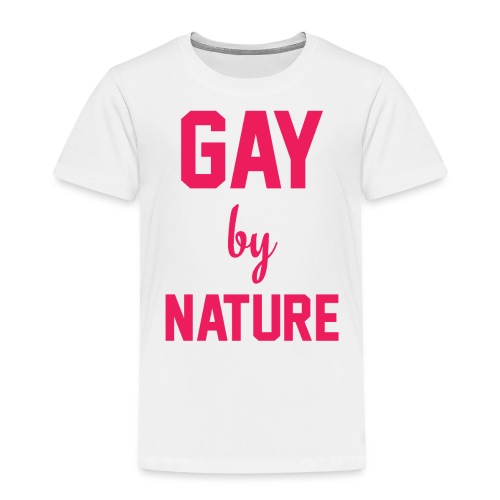 Gay by Nature - Kinderen Premium T-shirt