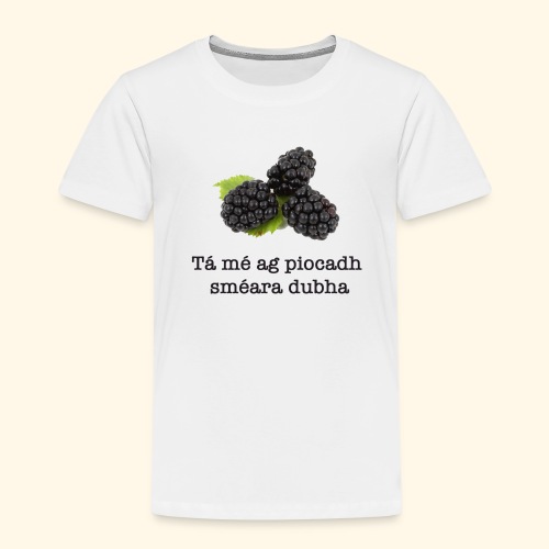 Picking blackberries - Kids' Premium T-Shirt
