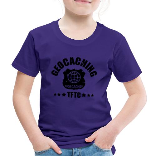 geocaching - 1000 caches - TFTC / 1 color - Kinder Premium T-Shirt