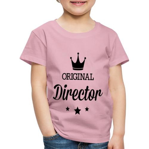 Original drei Sterne Deluxe Direktor - Kinder Premium T-Shirt
