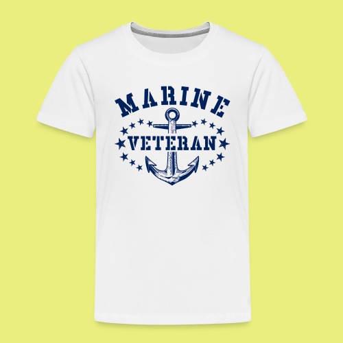 Marine Veteran - Kinder Premium T-Shirt