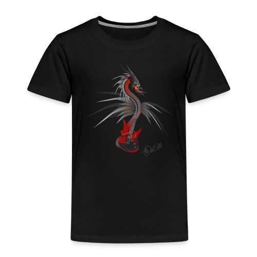 Guitardragon 4 - Kinder Premium T-Shirt