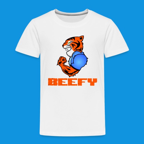 Beefy Strong Tiger - Kids' Premium T-Shirt