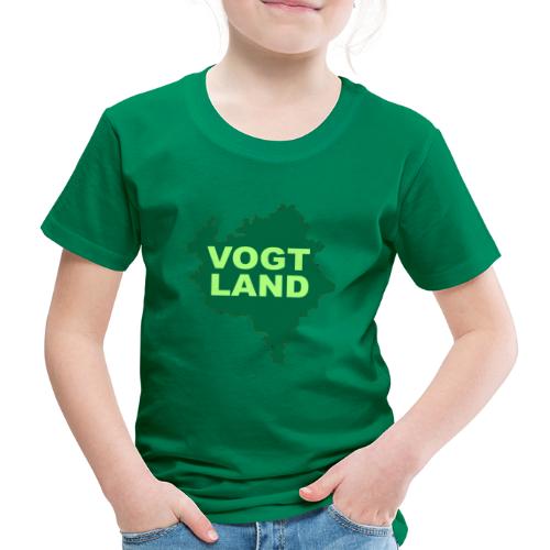 Vogtland Landkarte Landkreis Sachsen Touristik - Kinder Premium T-Shirt