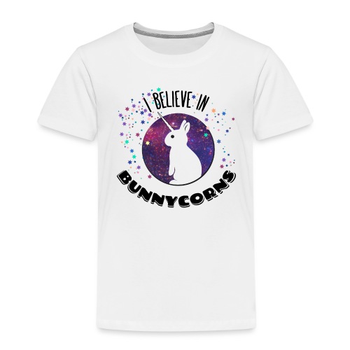 I believe in bunnycorns Einhorn Hasen Kaninchen - Kinder Premium T-Shirt
