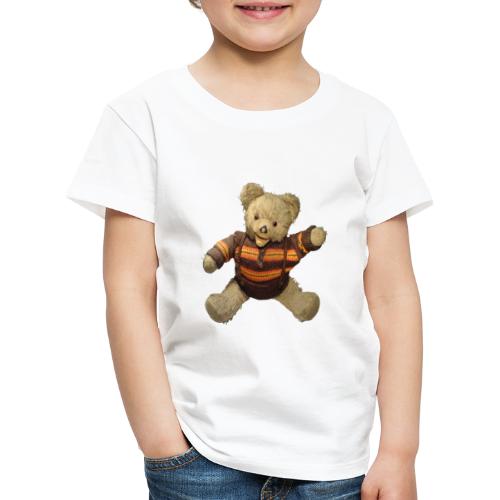 Teddybär - orange braun - Retro Vintage - Bär - Kinder Premium T-Shirt