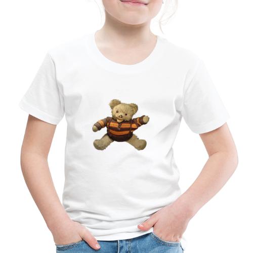 Teddybär - orange braun - Retro Vintage - Bär - Kinder Premium T-Shirt