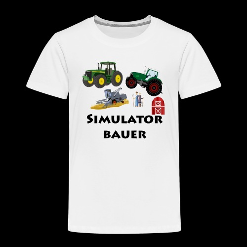 Ich bin ein SimulatorBauer - Kinder Premium T-Shirt