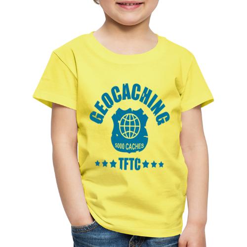 geocaching - 5000 caches - TFTC / 1 color - Kinder Premium T-Shirt