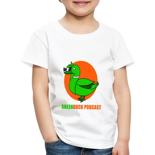 Greenduck Podcast Logo - Børne premium T-shirt