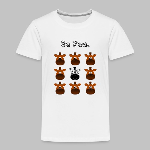 Be you little zebra - Kids' Premium T-Shirt