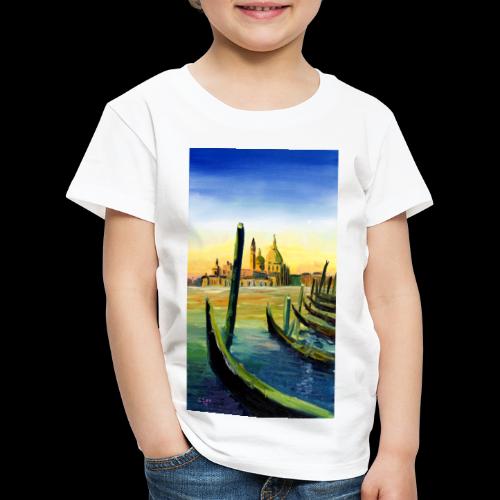 Venedig Sonnenuntergang. San Giorgio - Kinder Premium T-Shirt