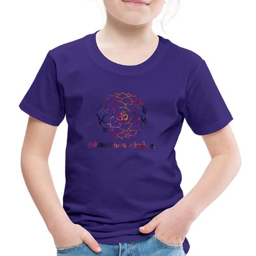Sahasrara Kronenchakra Bunt Yoga Chakra Motiv - Kinder Premium T-Shirt