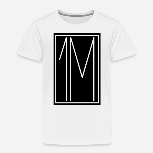 1M/One MVMNT Logo schwarz - Kinder Premium T-Shirt